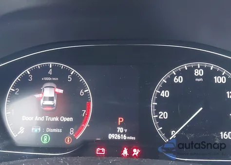 2020 Honda Accord Ex из США, поврежденный, VIN 1HGCV1F43LA015879